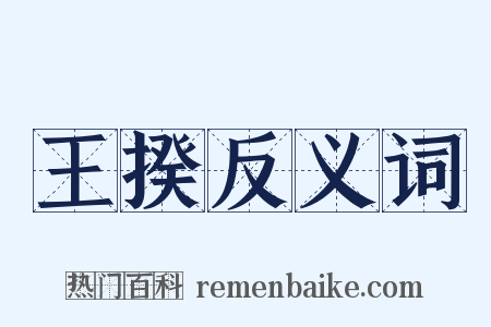 王揆反义词是什么意思的图片
